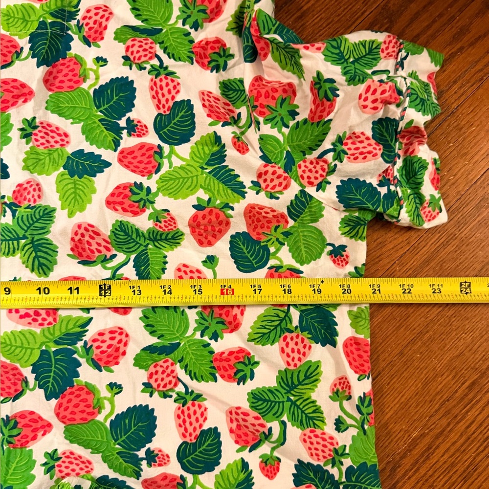 Printfresh Green and Pink Leaf Print Pajama Set - Picture 7 of 13